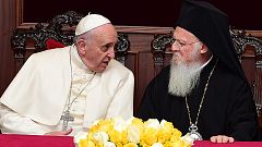 Μαζί στη Λέσβο στις 15/4 Βαρθολομαίος, Φραγκίσκος και Ιερώνυμος