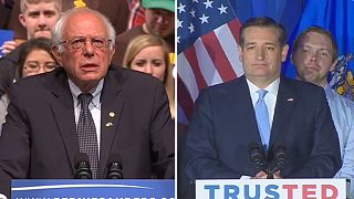 Primárias americanas: Sanders e Cruz vencem em Wisconsin