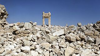 Síria: Nos escombros da Palmira deixada pelo Estado Islâmico (EI)