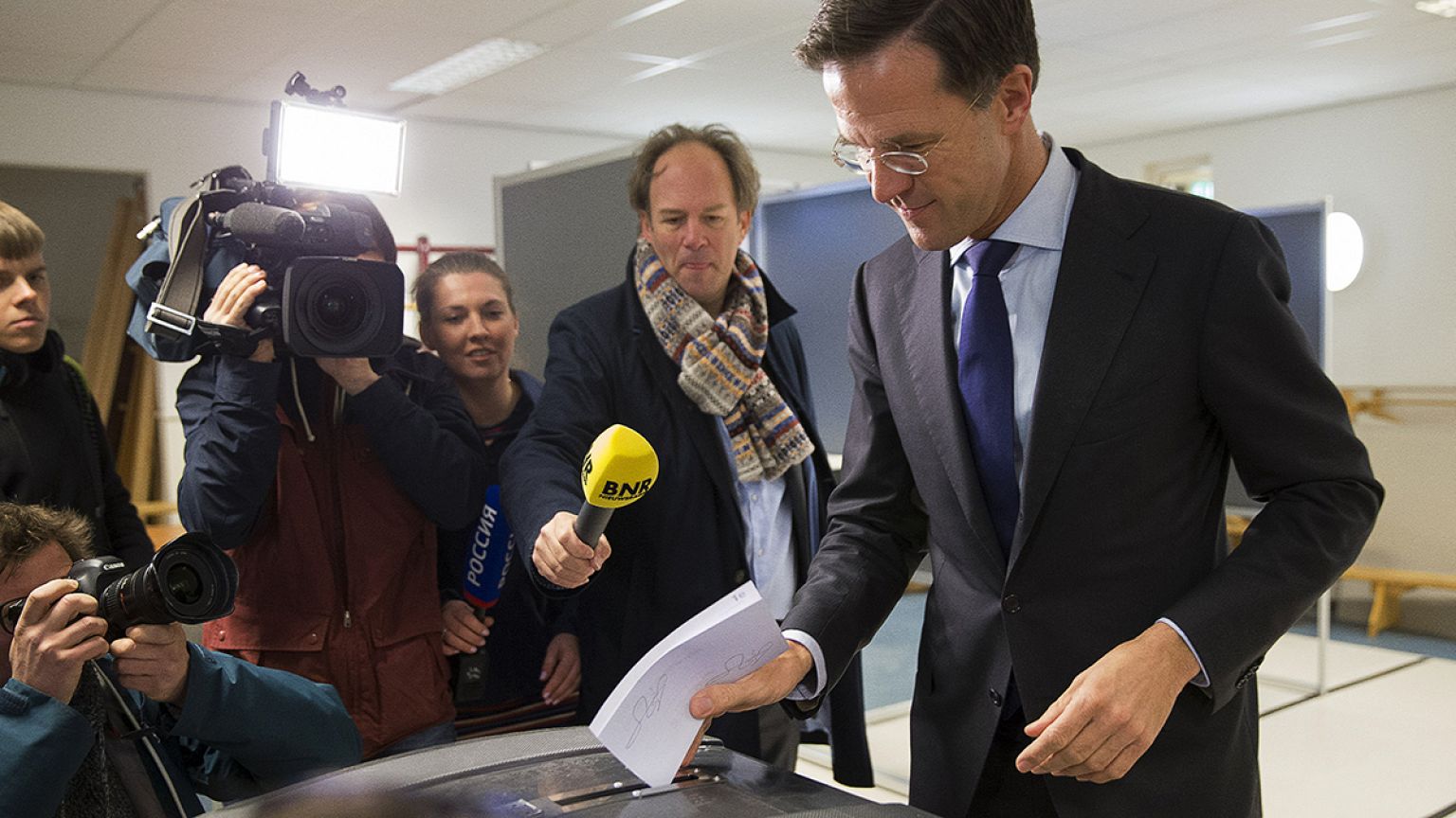 Dutch voters deal a blow to government in EU treaty referendum