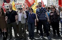 Viele Griechen streiken gegen geplante Rentenkürzungen