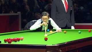 First Asian woman takes to the green baise in world snooker qualifier