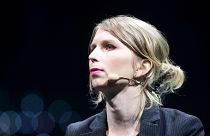 Image: Former U.S. soldier Chelsea Manning speaks during the C2 conference
