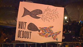 Prolongam-se as "Nuit Debout" em Paris