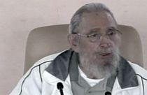 Куба: Фидель Кастро показался на людях