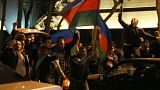 Baku residents take to the streets to show support amid Nagorno Karabakh conflict