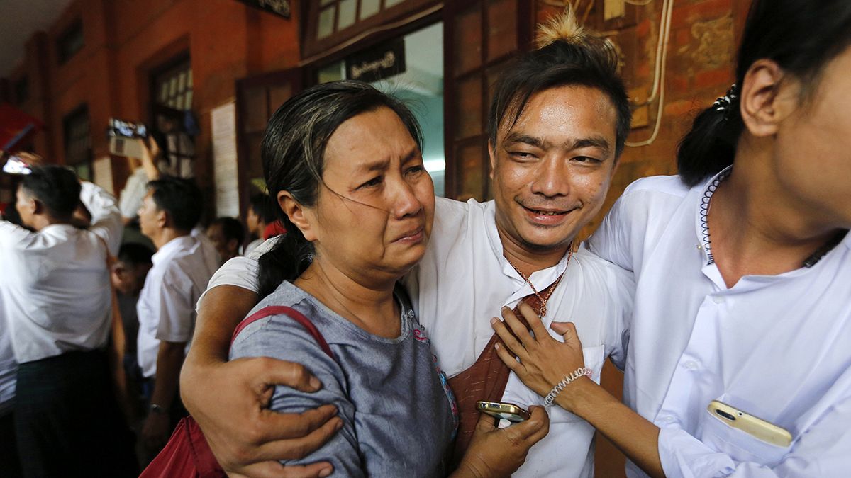 Aktivistákat engedtek szabadon Mianmarban