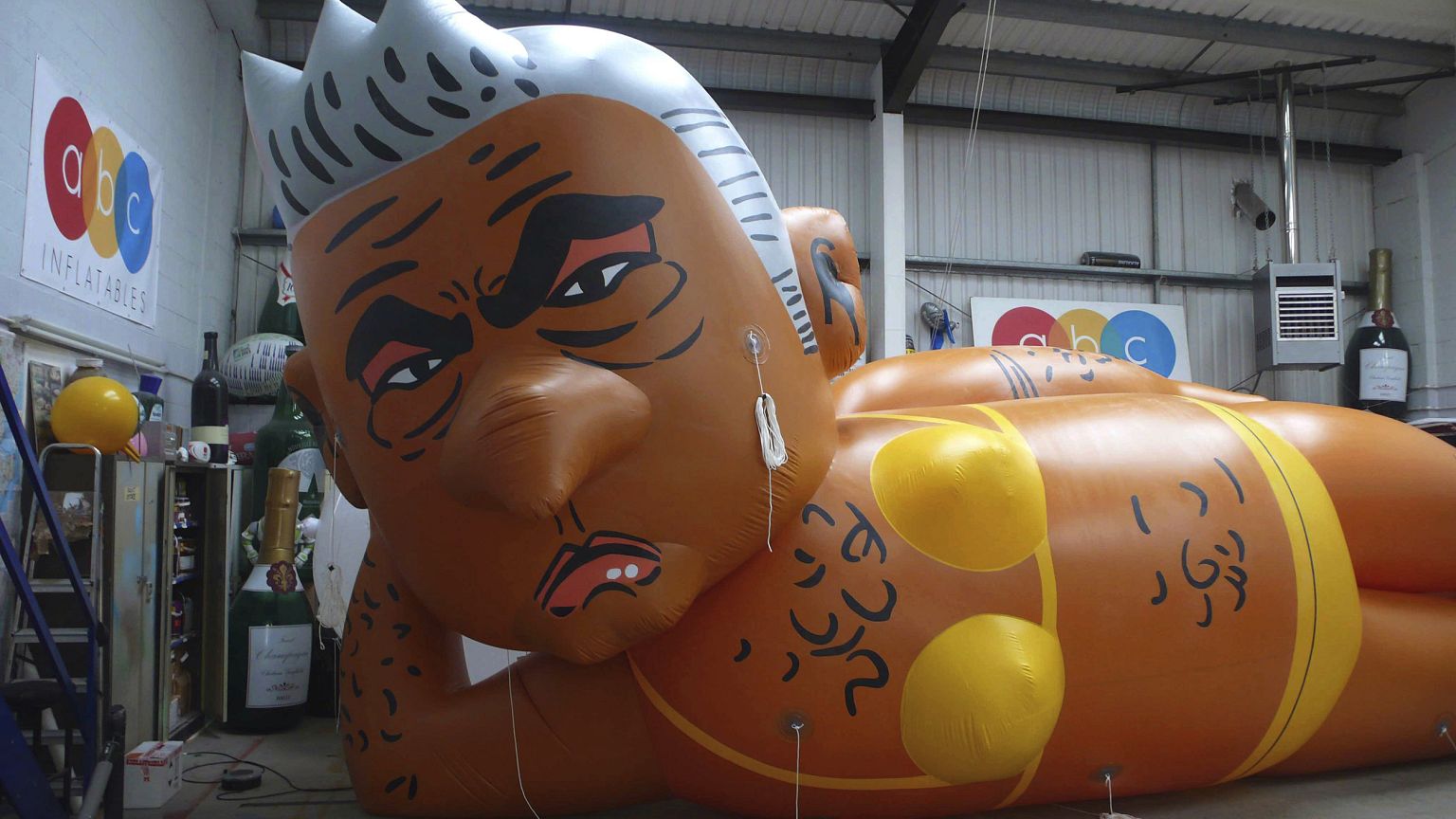 Image: Sadiq Khan blimp