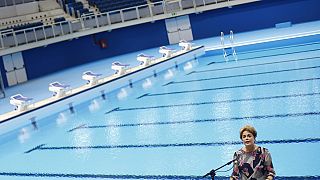 Brazil: Embattled Rousseff inaugurates Rio 2016 aquatic stadium