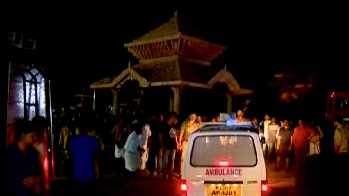 Трагедия в Индии: сотни человек погибли и пострадали из-за пожара в храме