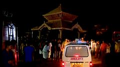 Tempelbrand in Indien: Über 100 Todesopfer nach Explosionen von Feuerwerk