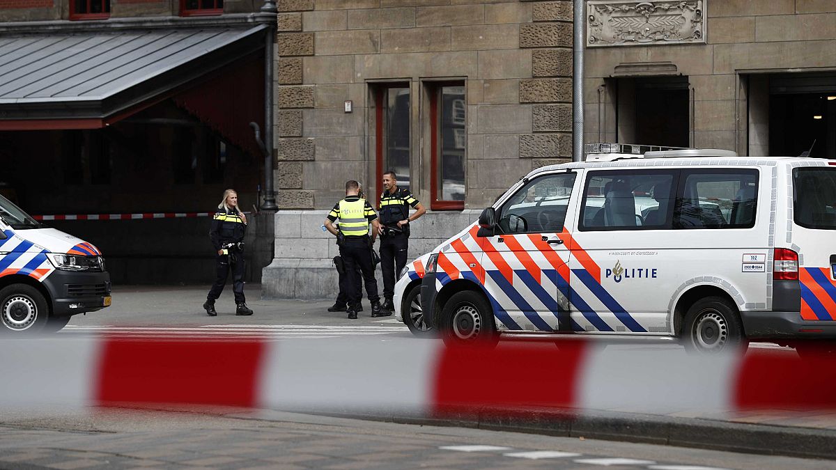 Image: Stabbing in Central train station in Amsterdam