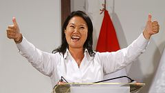 Fujimori gewinnt ersten Wahldurchgang in Peru