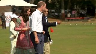 Uma tarde de críquete real na Índia