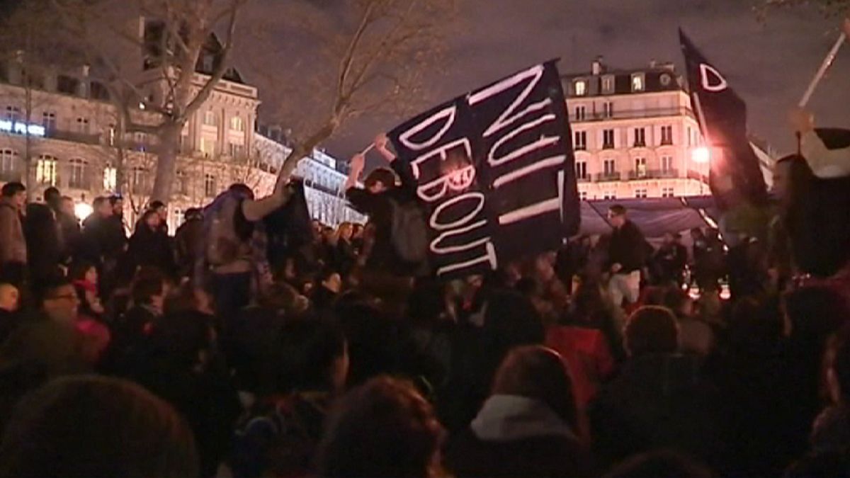 «خیزش شبانه» در فرانسه؛ درخواست مجوز برای ادامه تجمع