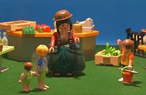 Playmobil figures honoured in Bolivian museum exhibition