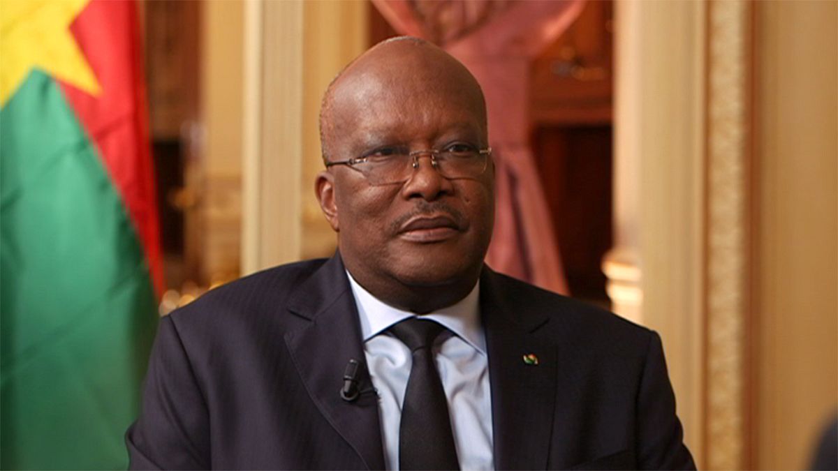 Ο Ρος Καμπορέ, πρόεδρος της Μπουρκίνα Φάσο, στο Euronews