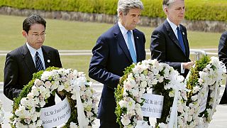 John Kerry en visite à Hiroshima