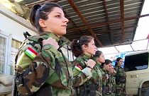 Life on the frontline for one Peshmerga woman soldier facing jihadist fighters