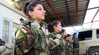 Life on the frontline for one Peshmerga woman soldier facing jihadist fighters