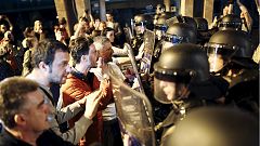 Proteste wegen Abhörskandal in Mazedonien