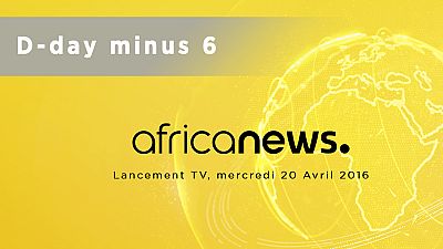 Countdown to official launch of Africanews TV: 7 days before D-day