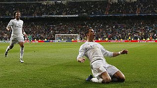 Real Madrid feiert Cristiano Ronaldo
