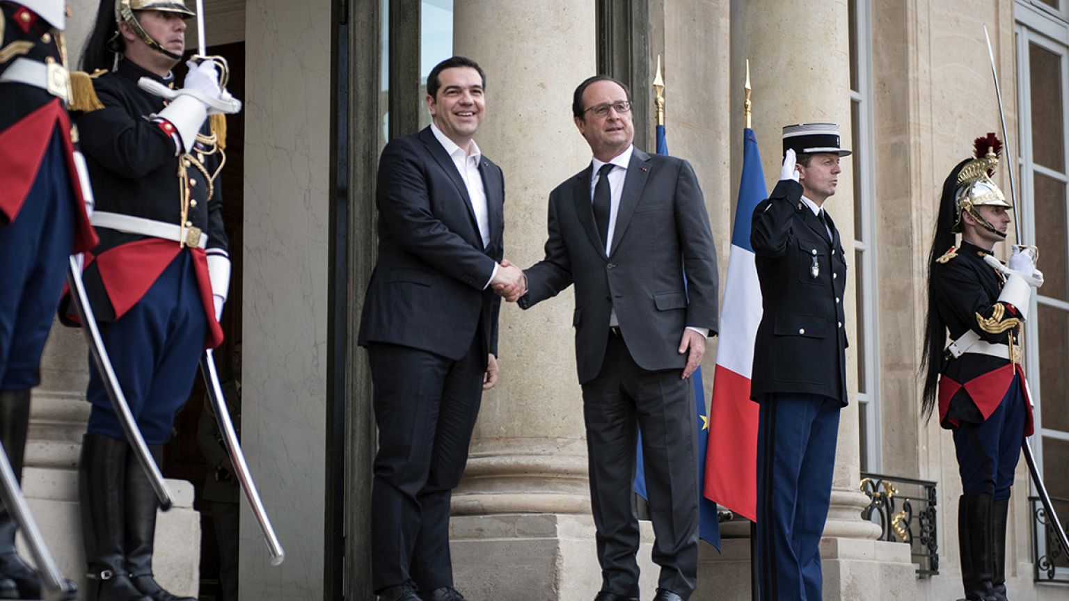 Η αξιολόγηση στο επίκεντρο της συνάντησης Ολάντ- Τσίπρα