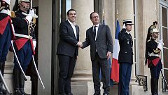 Η αξιολόγηση στο επίκεντρο της συνάντησης Ολάντ- Τσίπρα