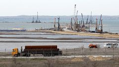 Καθυστέρηση στην κατασκευή της γέφυρας που ενώνει την Κριμαία με τη Ρωσία