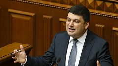 Ουκρανία: Υπερψηφίστηκε Πρωθυπουργός ο Βολοντίμιρ Γκρόισμαν