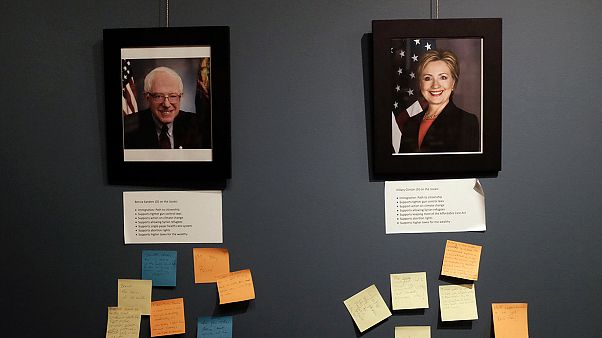 Clinton e Sanders appoggiano lo sciopero dei dipendenti di Verizon Clinton e Sanders appoggiano lo sciopero dei dipendenti di Verizon