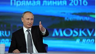 Putin attempts to reassure Russia as economy continues to decline