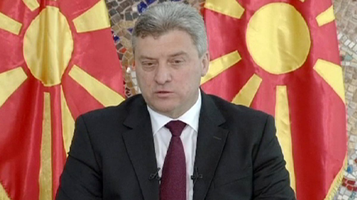 Egyre hevesebben követelik a macedón elnök lemondását