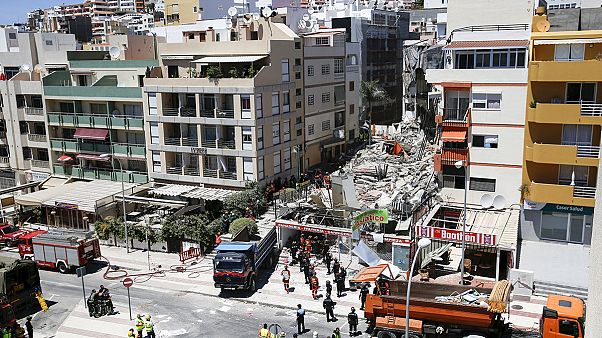 Un morto e diversi feriti per il crollo di una palazzina a Tenerife Un morto e diversi feriti per il crollo di una palazzina a Tenerife