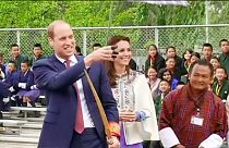 William ve Kate Bhutan'ı ziyaret etti