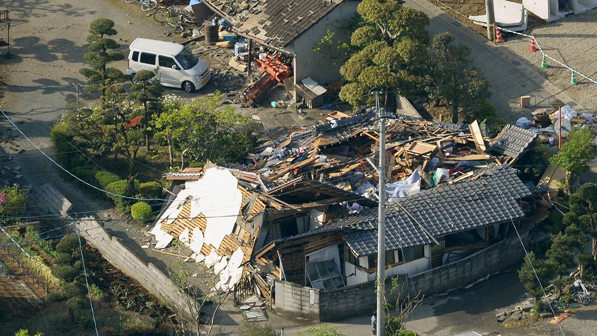 زلزله ناحیه جنوب غربی ژاپن را دوباره لرزاند