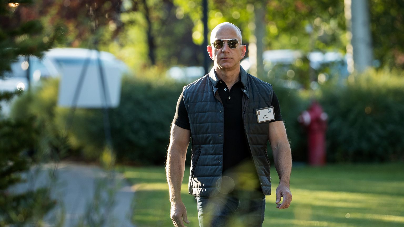 Image: Tech And Media Elites Attend Allen And Company Annual Meetings In Id