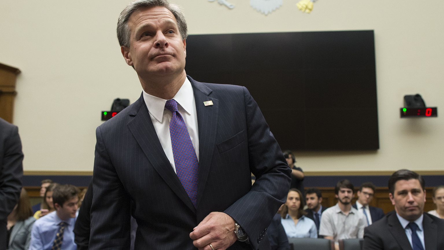 Image: House Judiciary Committee hearing on Oversight of FBI and DOJ Action