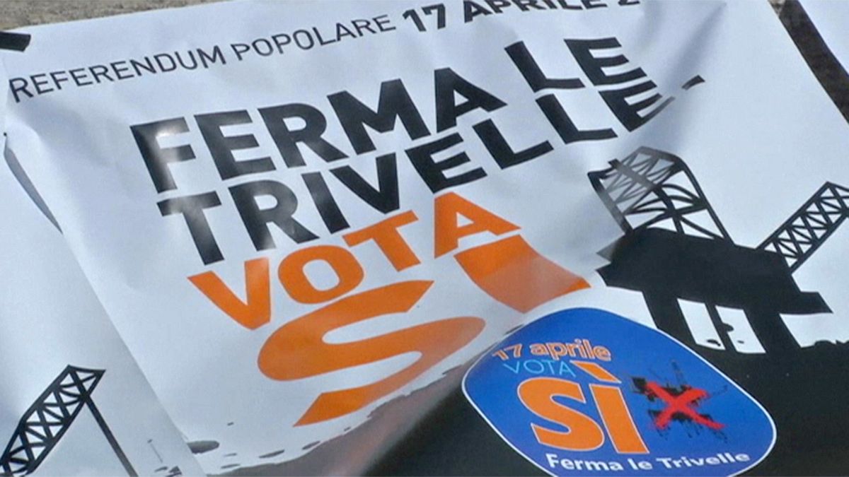 «Ναι» ή «Όχι»: Οι Ιταλοί ψηφίζουν για την εξόρυξη πετρελαίου και φυσικού αερίου