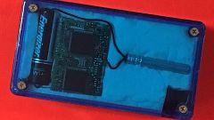 A test item that was built and designed to mimic a fully-assembled bomb whe