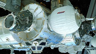 "Weltraumhotel" an der ISS angedockt