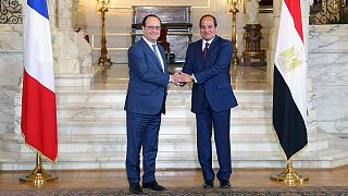 Hollande raises issue of human rights in Egypt
