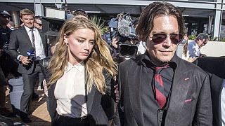 Johnny Depp and Amber Heard issue deadpan video apology over dogs row