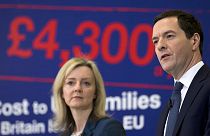 Osborne avisa que eventual "Brexit" empobrece país e britânicos