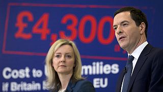 Osborne advierte de que el "brexit" podría disminuir los ingresos de las familias