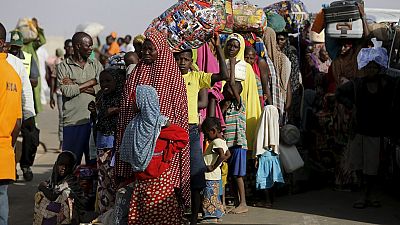 Des déplacés nigérians venant du Cameroun relocalisés