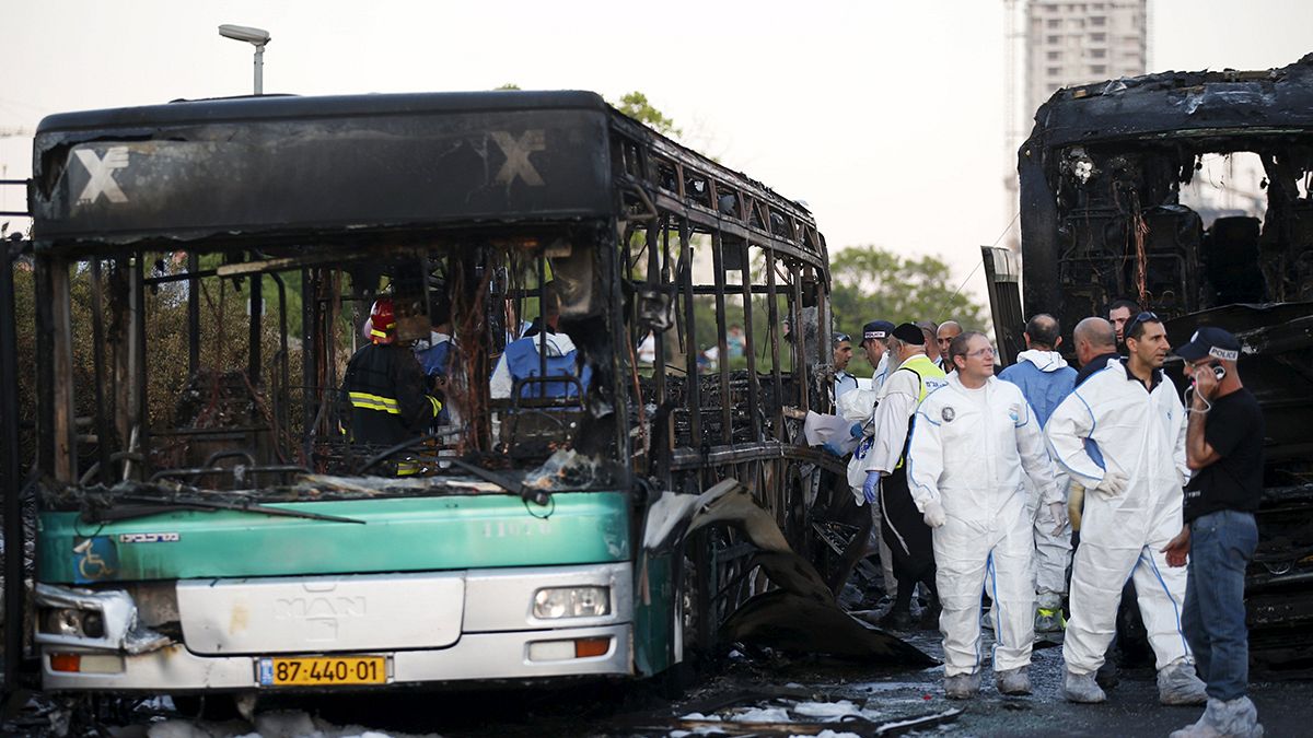 Israel police say Jerusalem bus blast was a bomb