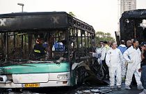 پلیس اسرائیل: یک بمب کوچک علت انفجار اتوبوس در بیت المقدس