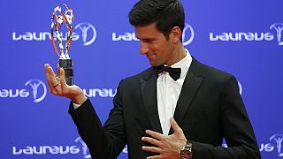 Prix Laureus 2016: Novak et Serena signent la passe de trois